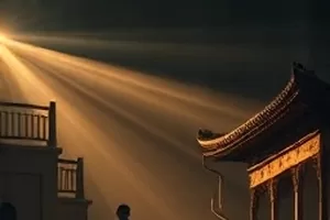 《山海手记》外景实拍的山脊画面